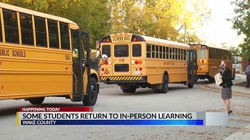Some Wake County students return to in-person learning Monday