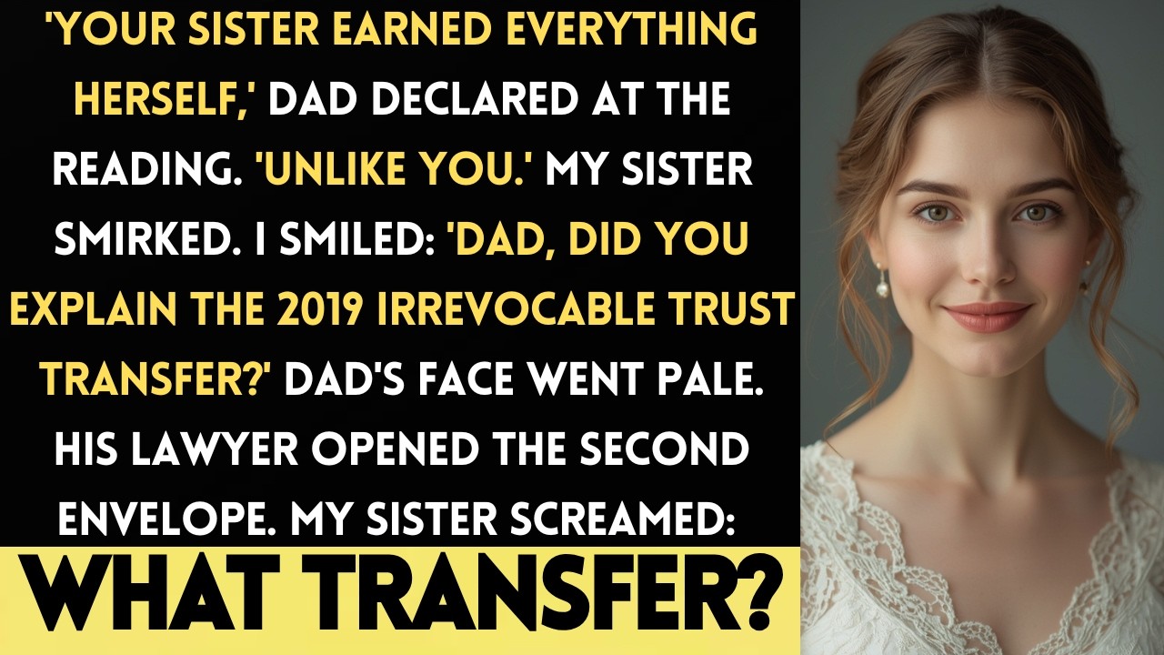 Dad Said 'Your Sister Earned Everything' - Until The Trust Revealed I Control The $9.4M Portfolio