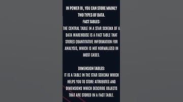 What kind of data can you store in Power BI?