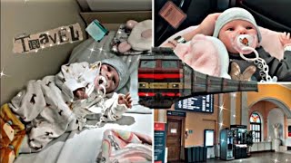 картинка: Влог🫶🏻. Поездка с реборном в поезде🚂