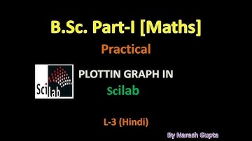 How to Plot a Graph in Scilab | Plotting Functions in Scilab