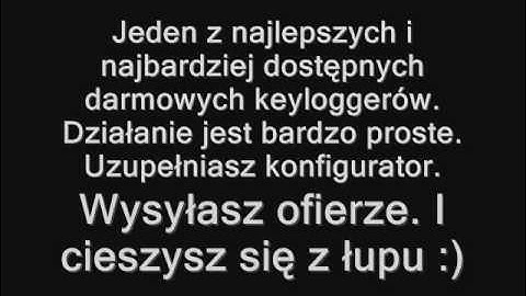 Uanes Keyloger - lepszy niż owntibia!