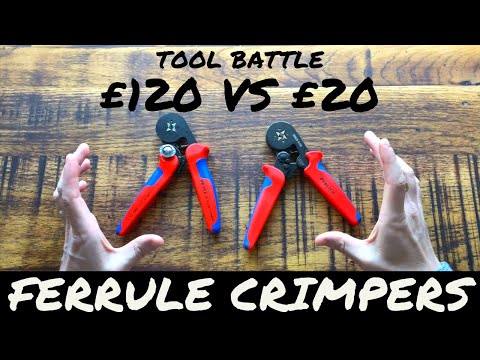 Video: Tool. Crimping pliers for ferrules