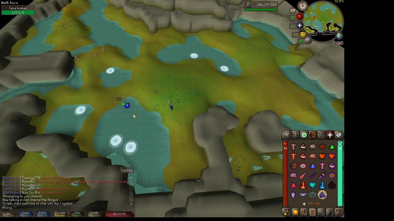 OSRS KRAKEN PET WHILE ON FIRST EVER STREAM YouTube