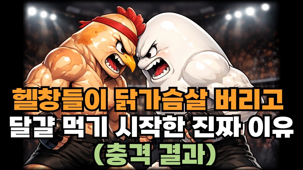 근육 잘 키우는 사람들은 왜 닭가슴살 대신 달걀을 먹을까?