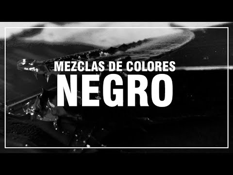 Vídeo: Com Obtenir El Color De La Pintura Negra