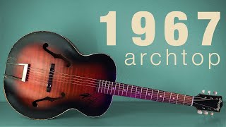 1967 Archtop Repair Restoration Made in U.S.A