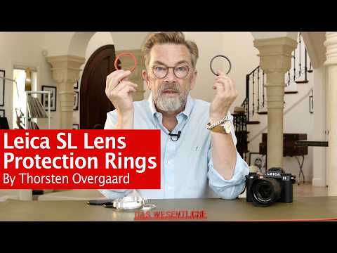 Bagues de protection pour objectifs Leica SL, Sigma, Panasonic Lumix, Fujifilm, Canon. Par Thorst...