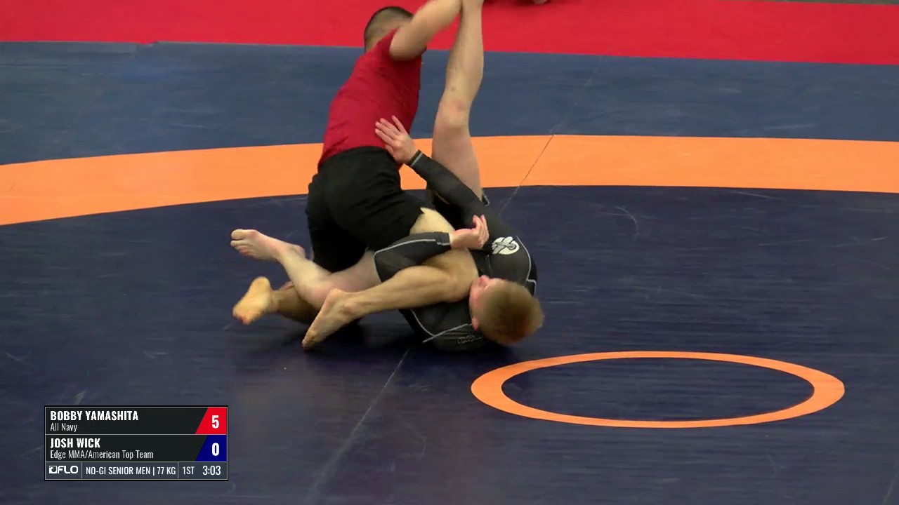 77 3rd Place - Bobby Yamashita (All Navy) vs. Josh Wick (Edge MMA/American Top Team)