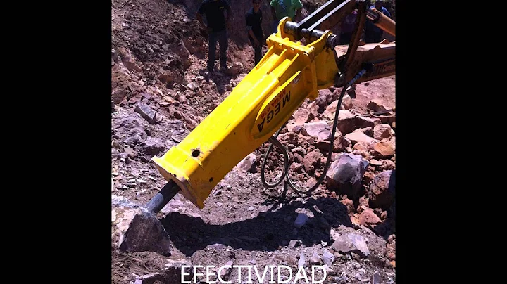 HYDRAULIC BREAKER MEGA 416 MONTAJE RICARDO ALANIS....