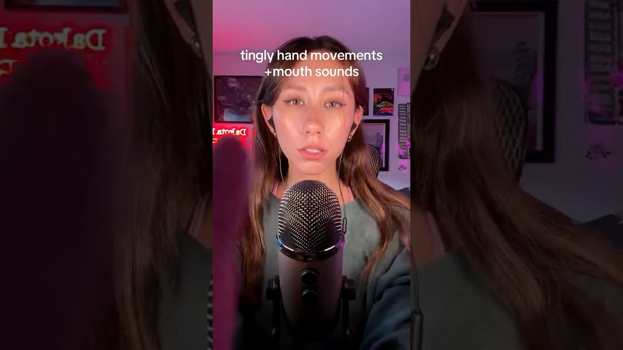 ASMR | Hand Movements + Mouth Sounds 