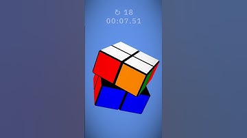 2x2 Rubiks Cube Solved in 13 Seconds Virtual Cube #rubicks #puzzle #cube #cubber #rubikscube #cubing