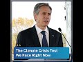 The Climate Crisis Test We Face Right Now