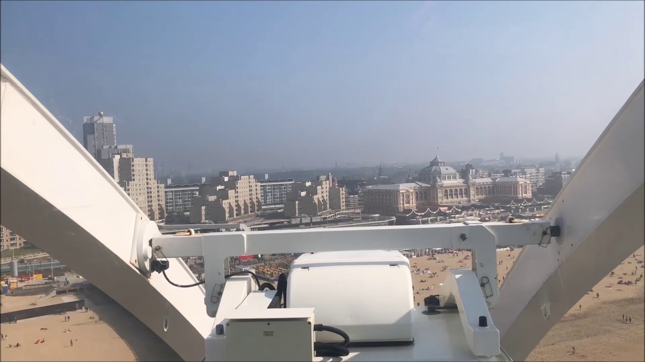 Fahrt mit dem Riesenrad in Scheveningen - Skyview De Pier