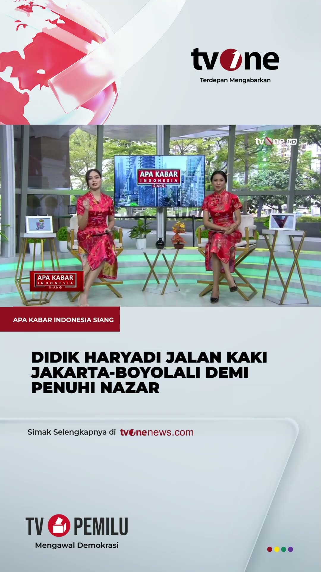 Penuhi Nazar Jadi Anggota DPR, 19 Hari Jalan Kaki Jakarta Boyolali | tvOne