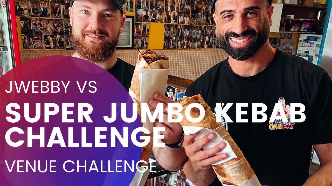 Venue Challenge Bayside Kebabs Super Jumbo Kebab Challenge YouTube