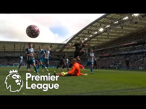 Erling Haaland tucks away Manchester City's opener against Brighton | Premier League | NBC Sports