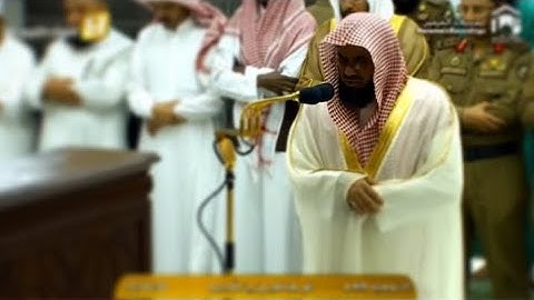 “فَقُل حَسبِيَ الله لا إلهَ إلّا هُو..” تلاوة خاشعة مؤثرة لأواخر سورتي ال عمران والتوبة~ سعود الشريم
