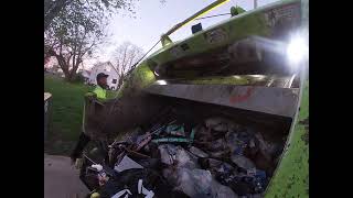 Early Morning Trash Pick Up