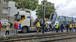 Arrivée de la première rame Alstom Citadis x05 à Nantes !