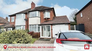Virtual Viewing - Brookvale Road, Solihull, B92 7JB