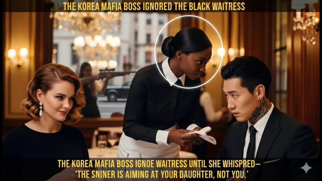 The Mafia Boss Ignored The Black Waitress Until She Whispered_