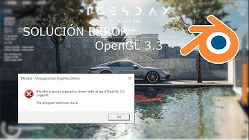 ¡SOLUCIÓN ERROR OpenGL 3.3!