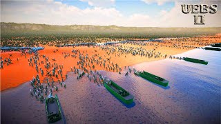 JEDI STAR WARS LANDING ON ORC'S ISLAND | Ultimate Epic Battle Simulator 2 | UEBS 2