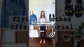 How to do the flying clothes effect in CapCut #capcuttutorial #funedit #creativecontentcreator
