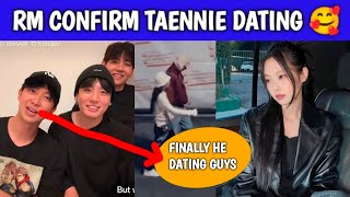 Rm confirm taennie in a relationship, finally dating confirm 😢#bts#taehyung #jennie