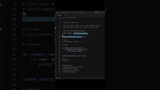 Python zip() Explained in 60s | Unequal Lists Trick You Must Know ⚡ #hitcodear #coding #python