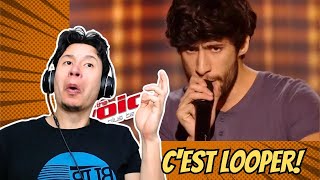 Him! | MB14 | Coolio – Gangsta's Paradise (Beatbox/Loopstation) | The Voice France 2016 | REACTION