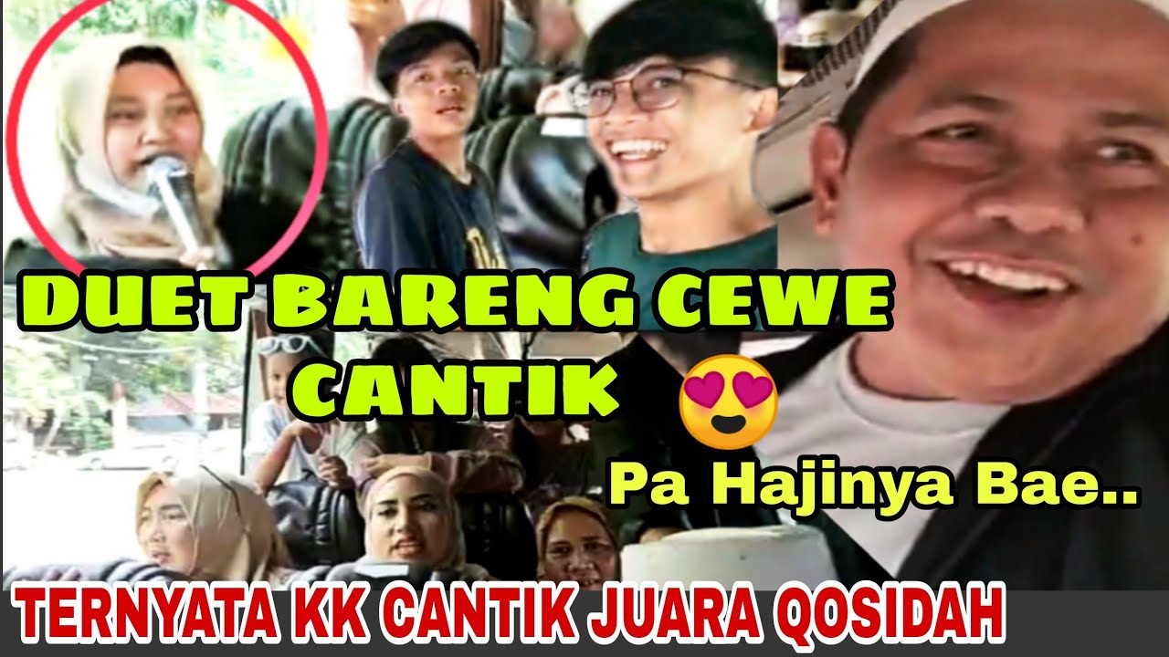 PENGAMEN ANYER ✓ DUET BARENG KK CANTIK 😍 || TERNYATA JUARA QOSIDAH !! || DIBANTU PA HAJI