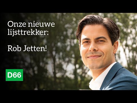 D66 — Rob Jetten, onze nieuwe lijsttrekker