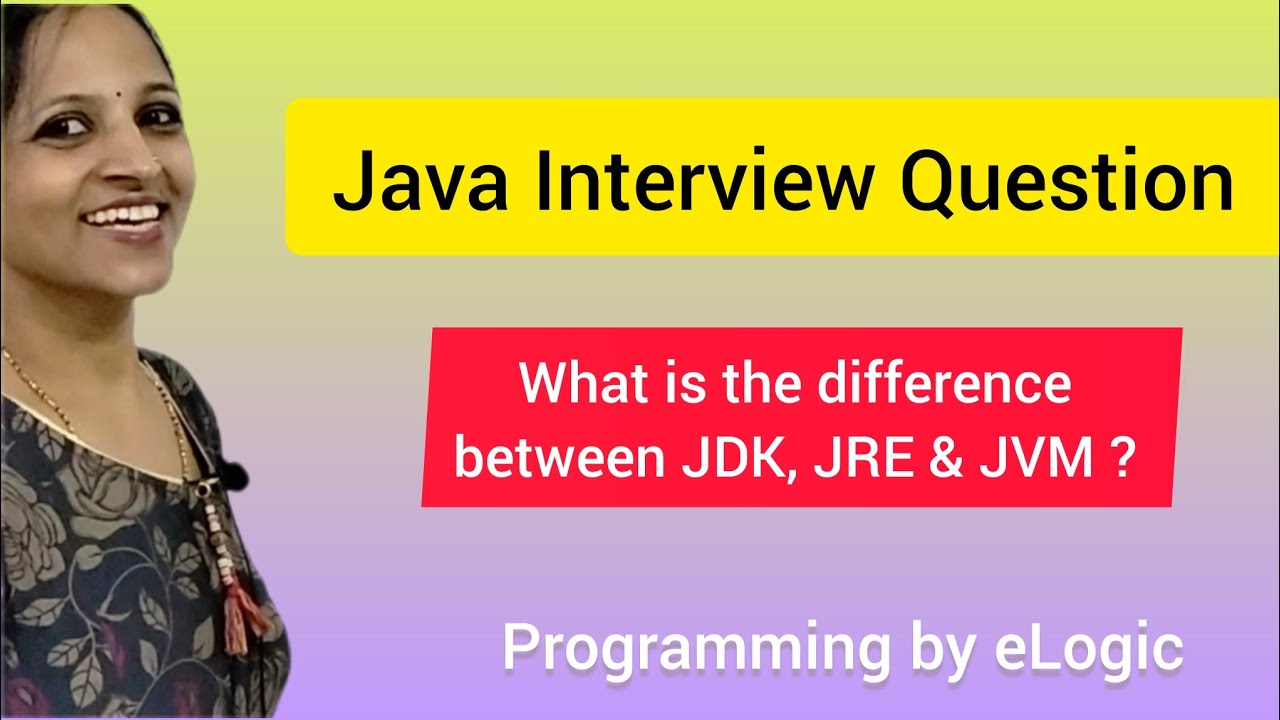 What is the difference between JDK, JRE & JVM ? - YouTube