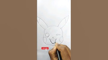 How to draw Pikachu  || Beginners drawing tutorials step by step || easy drawings step by step🎨🖌️