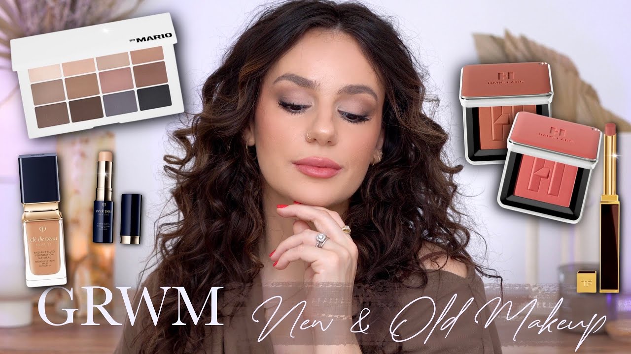 GRWM NEW & OLD Makeup By Mario NEUTRAL PALETTE, Haus Labs BLUSHES