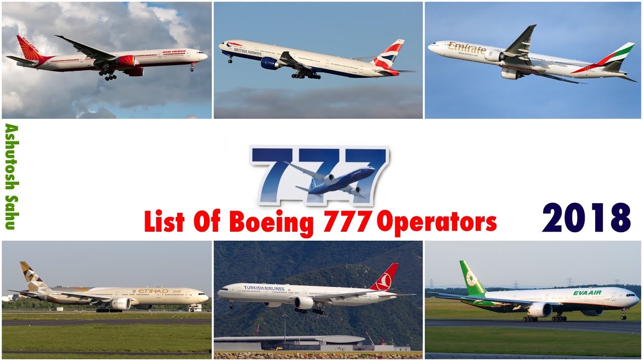 List Of Boeing 777 Operators 2018 YouTube list-of-boeing-777-operators-2018-youtube