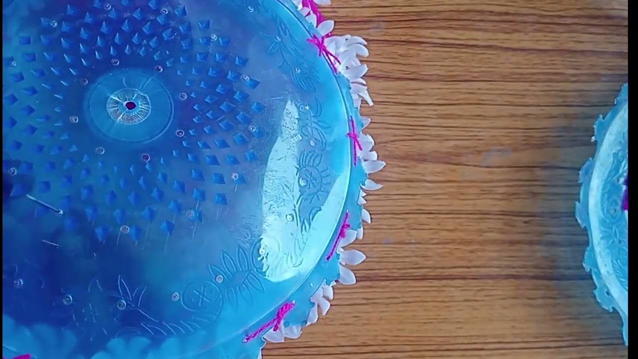 Jhuhi flower and paip se banaye jhummar design 