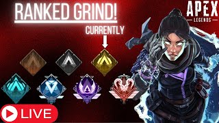 🔴LIVE - SOLO QUEUE- RANKED GRIND CONTINUES!  - #apexlegends #gaming