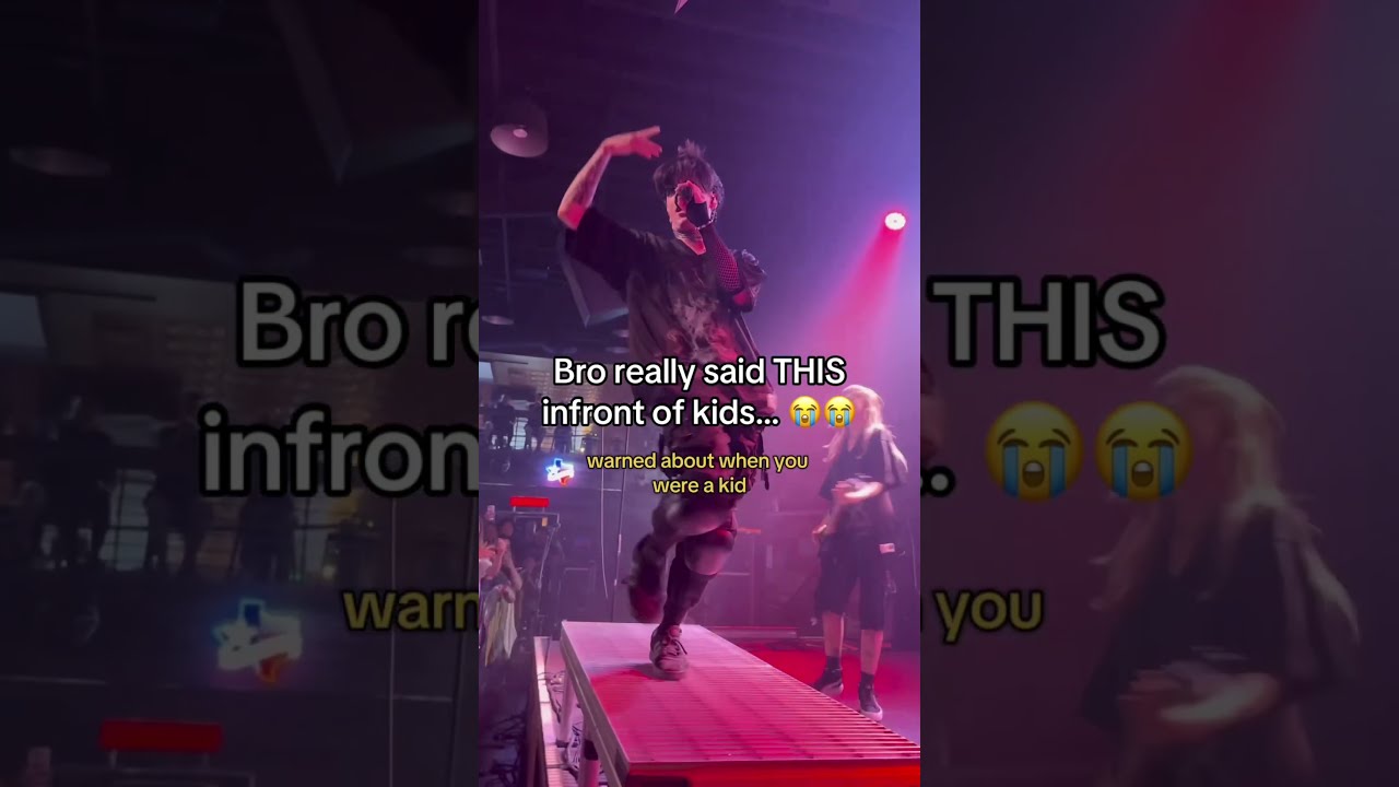 Bro Really Said THIS In Front Of A Kids Emo Rockmusic Livemusic Concert