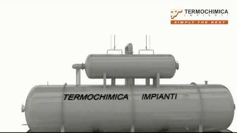 Deaerator 3D animation