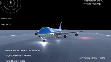 Silantro Unity3d Flight Simulator: Boeing VC 25 Showcase