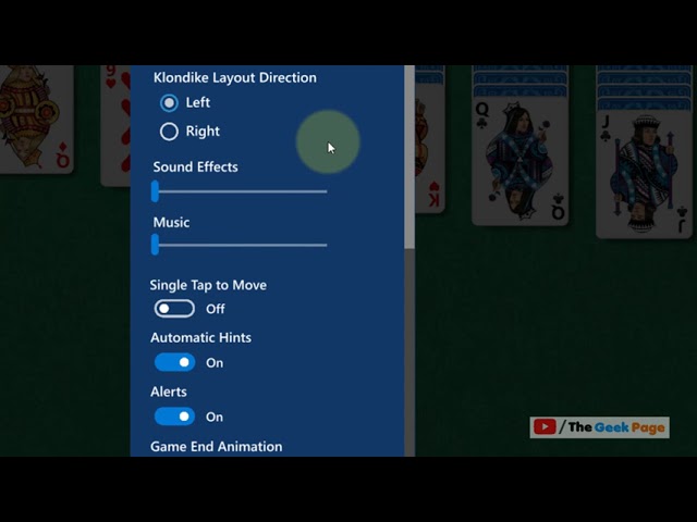 Even if you disable the sound of the Microsoft Solitaire