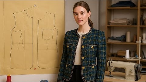 Step-by-Step Fall Coat Pattern Drafting for Beginners 🍁