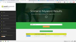 seedkeywords gebruiken screenshot 4