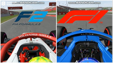 Formula 1 vs Formula 2 Comparison - rFactor