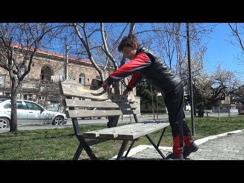 გორში ,,გიგას სკვერი“ დააზიანეს 27.03.2019