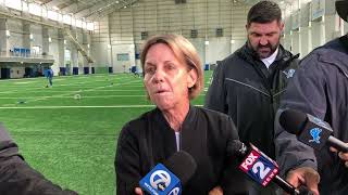 Celebrity Detroit Lions owner Sheila Hamp makes rare appearance, issues vote of confidence Net Worth