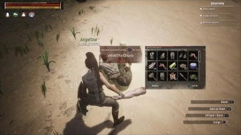 Beating Whitt to death with his own arm in Conan Exiles